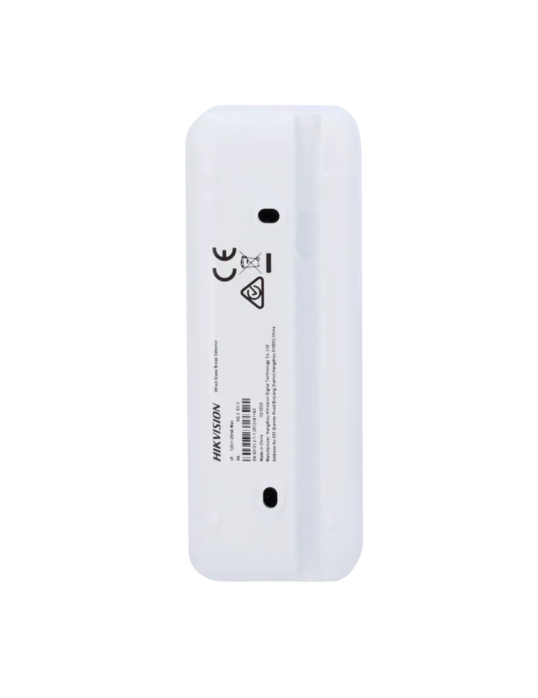 HIKVISION Detector cableado de rotura de cristal - Alcance detección 8