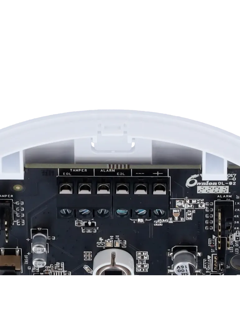 HIKVISION Detector cableado de techo doble tecnología - Alcance detecc