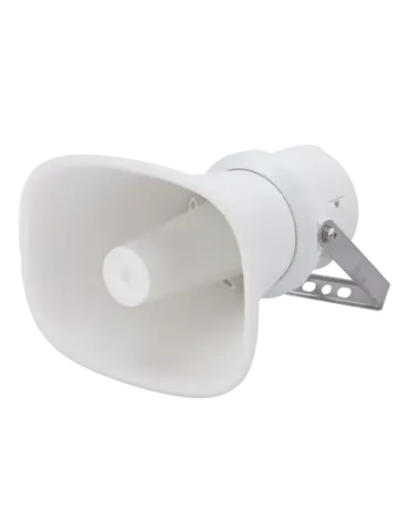 Hikvision altavoz IP unidireccional - Potencia 25W, Sensibilidad 110dB