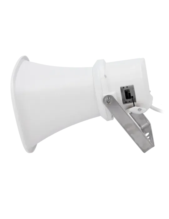 Hikvision altavoz IP unidireccional - Potencia 25W, Sensibilidad 110dB