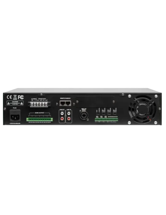 DSPPA Mini mezclador digital - Amplificador 100V - Reproductor USB / R