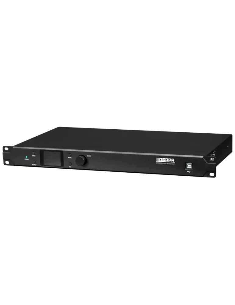 DSPPA Procesador de audio - 8 entradas y 8 salidas - Ecualizador - Con