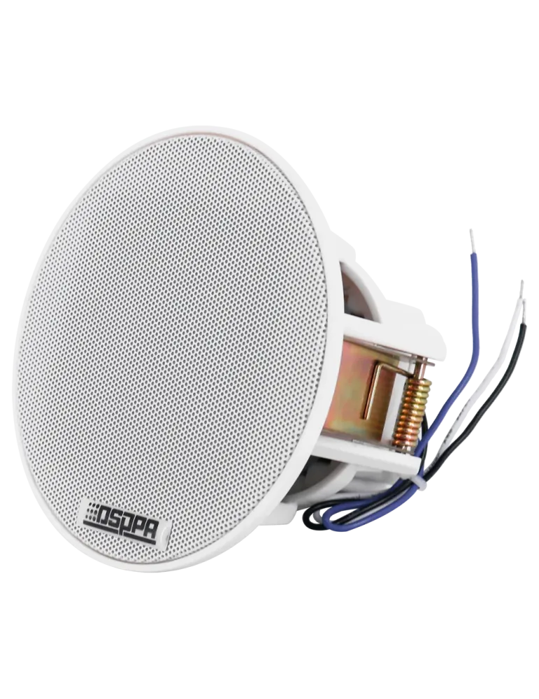 DSPPA Altavoz de techo - Altavoz de rango completo 3″ - Potencia 70V /