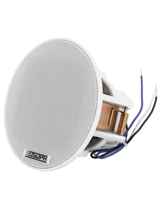DSPPA Altavoz de techo - Altavoz de rango completo 3″ - Potencia 70V /