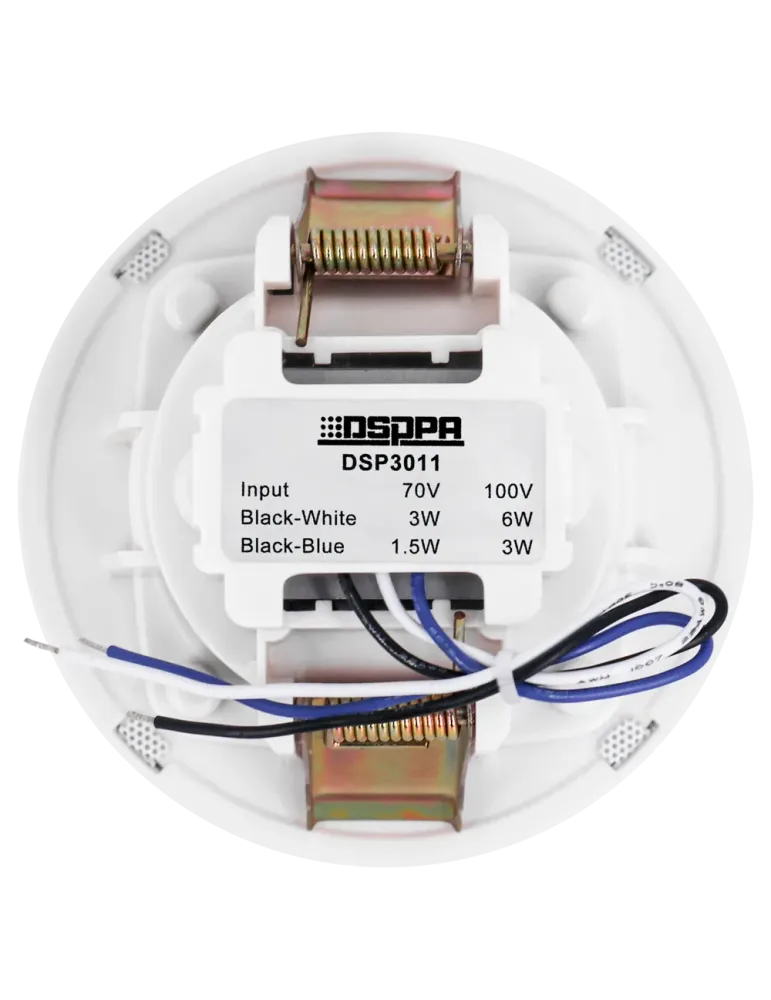 DSPPA Altavoz de techo - Altavoz de rango completo 3″ - Potencia 70V /