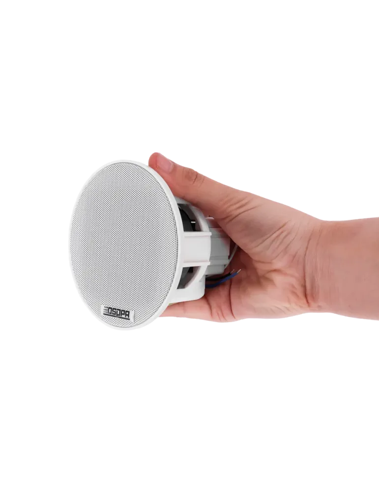 DSPPA Altavoz de techo - Altavoz de rango completo 3″ - Potencia 70V /