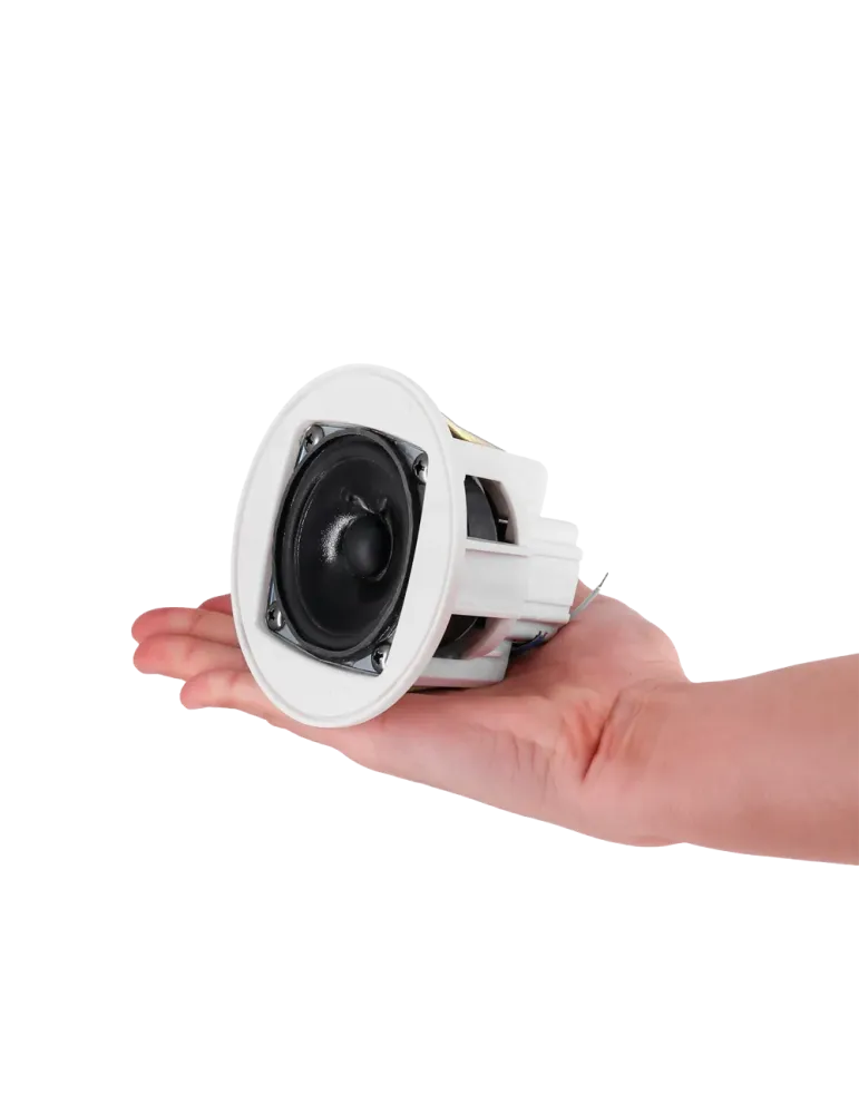 DSPPA Altavoz de techo - Altavoz de rango completo 3″ - Potencia 70V /