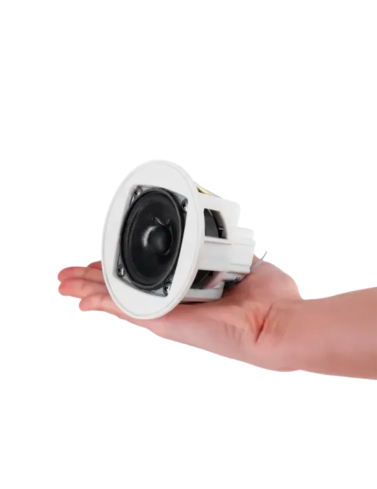 DSPPA Altavoz de techo - Altavoz de rango completo 3″ - Potencia 70V /