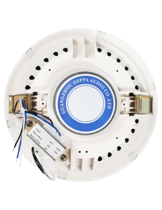 DSPPA Altavoz de techo - Altavoz de rango completo 6.5″ - Potencia 70V