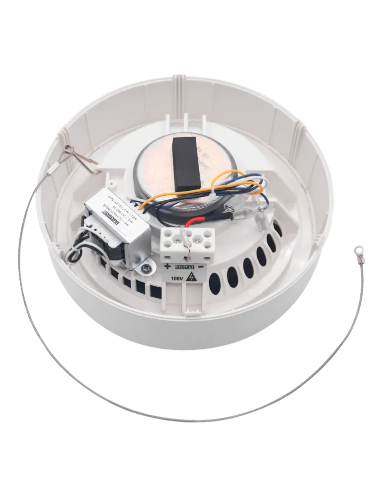 DSPPA Altavoz de techo - Altavoz de rango completo 3″ - Potencia 70V /