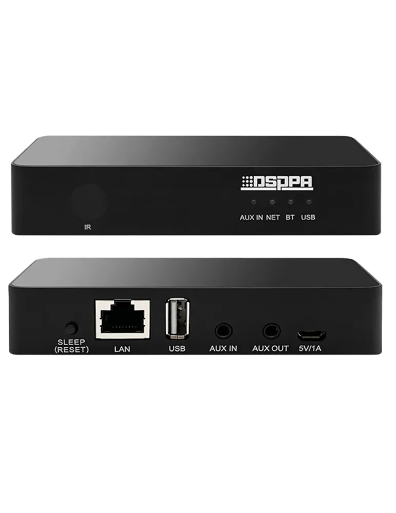 DSPPA Reproductor inalámbrico - Conexión WiFi - Conexión Bluetooth - R