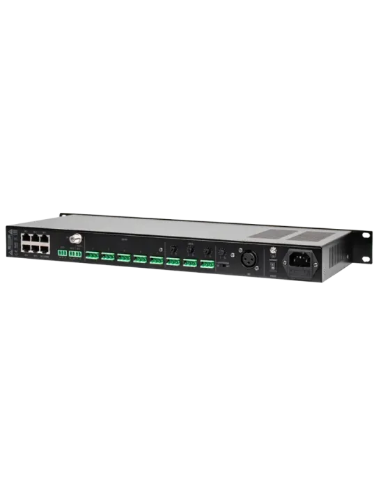 DSPPA Matriz de control - 5 zonas - Reproductor USB - Múltiples entrad