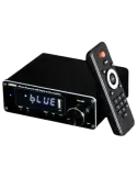 DSPPA Amplificador reproductor - 2 x 60W - Conexión Bluetooth - Reprod