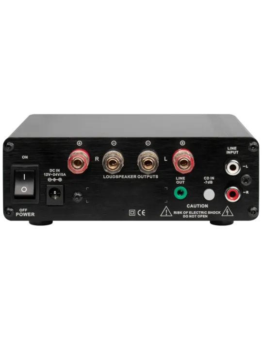 DSPPA Amplificador reproductor - 2 x 60W - Conexión Bluetooth - Reprod