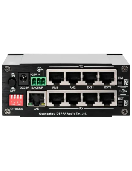 DSPPA Terminal de control por red - Transmisión de audio - Software de