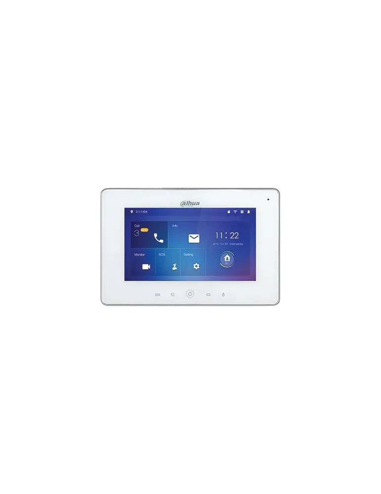DAHUA VTH5221DW-S2: Monitor Táctil Inteligente para Seguridad
