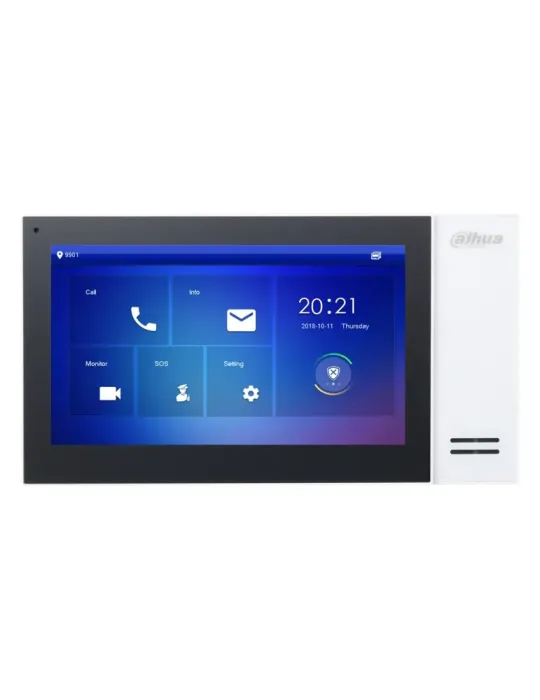 Monitor Táctil Dahua VTH2421FW-P 7" - PoE, SIP2.0 y Alarma