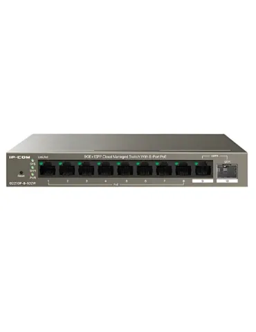 IP-COM G2210P-8-102W: Switch PoE Avanzado para Redes Estables