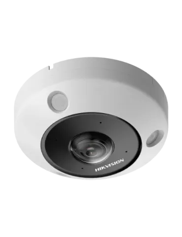 Cámara IP Fisheye HIKVISION 12 MP con Análisis Avanzado
