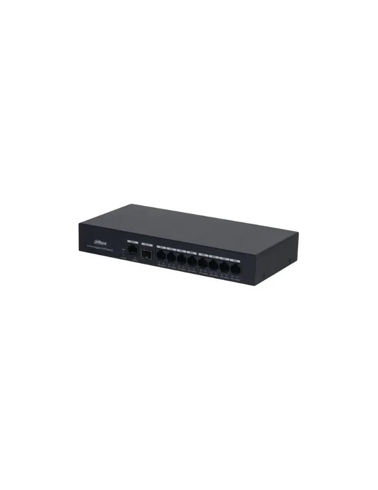 DAHUA PFS3110-8GT-65 Conmutador PoE Gigabit para Instalaciones Seguras