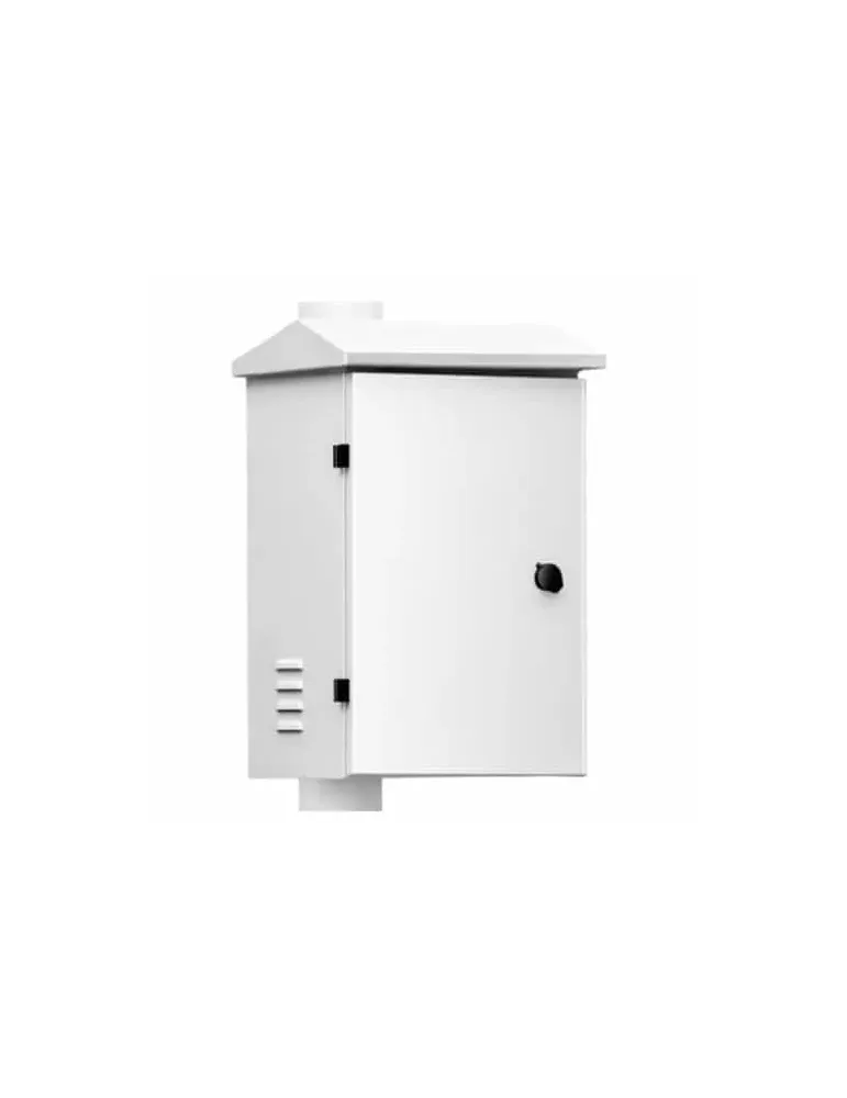 Báculo con caja IP55 y ventilador para instalaciones seguras