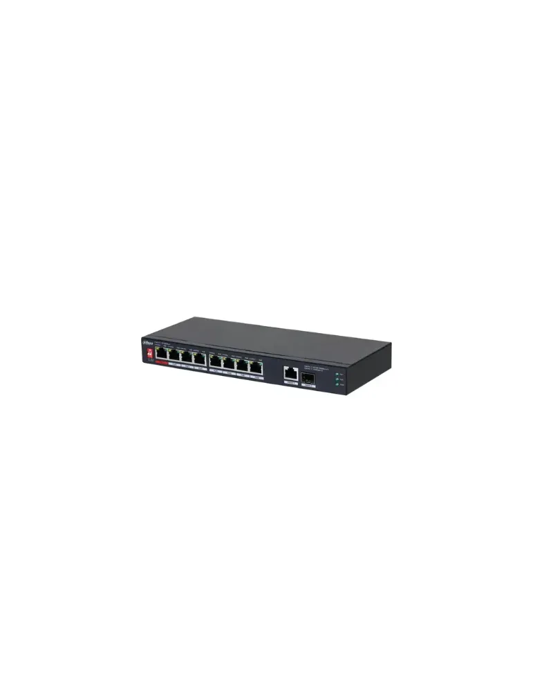 Switch PoE Dahua PFS3110-8ET1GT1GF-96: Eficiencia Energética