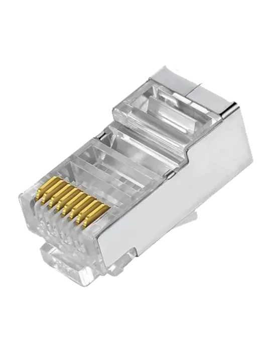 MCi MC-CON300-FTP6: Conector RJ45 Crimpado para Cable FTP Cat 6