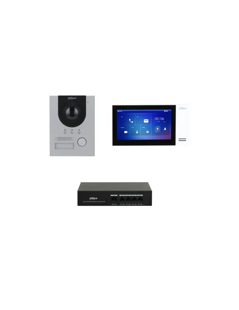 Kit Videoportero IP DAHUA: Seguridad y Conectividad Eficiente