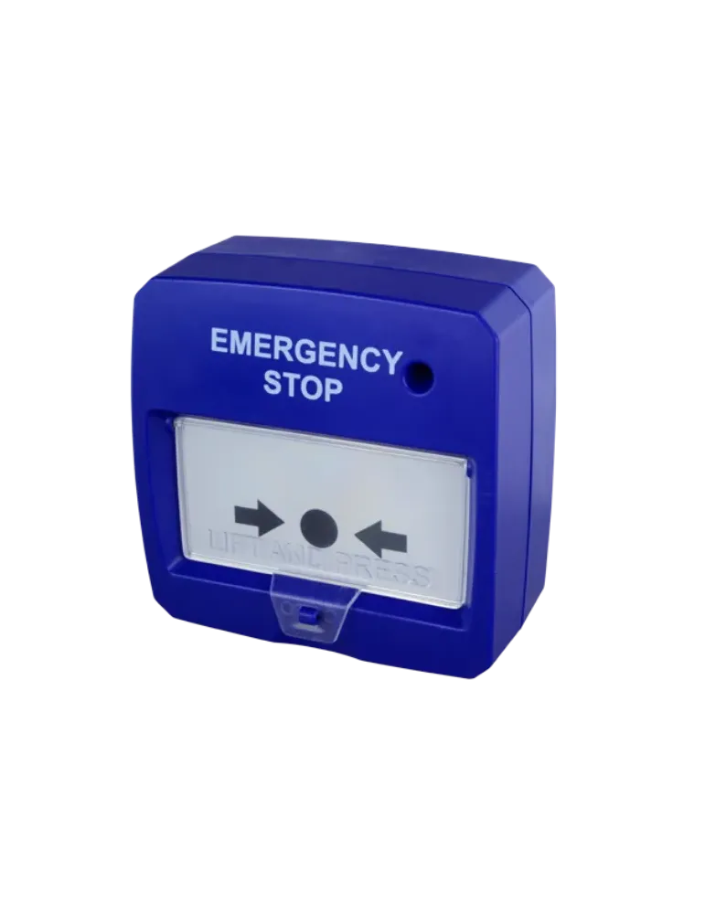 Pulsador Rearmable DMTECH DMT-D9000-MCP-B para Emergencias