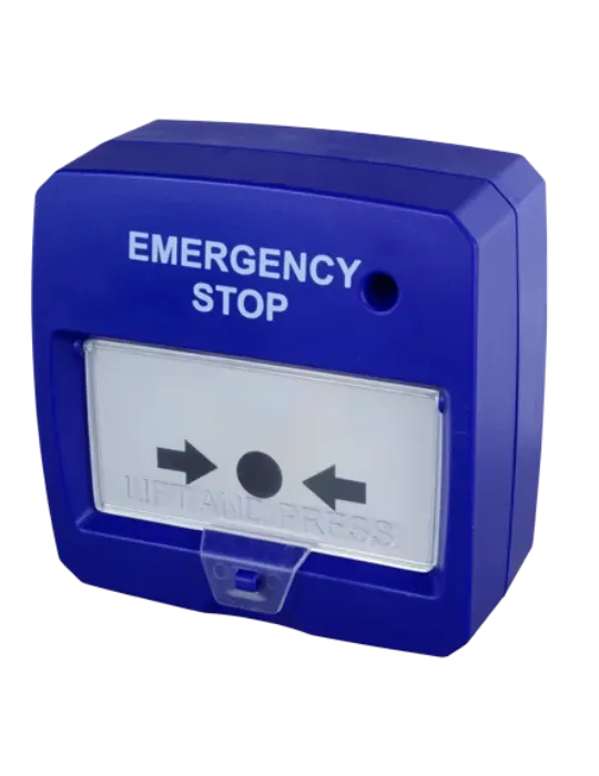 Pulsador Rearmable DMTECH DMT-D9000-MCP-B para Emergencias