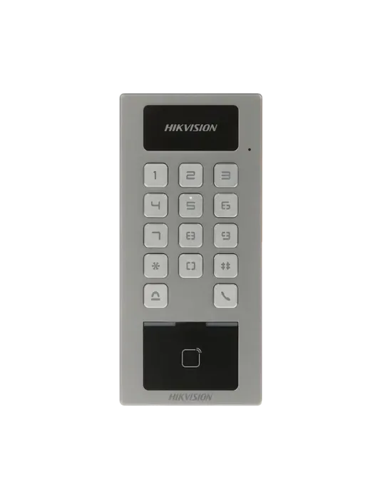 HIKVISION DS-K1T502DBFWX: Lector Biométrico Autónomo de Seguridad