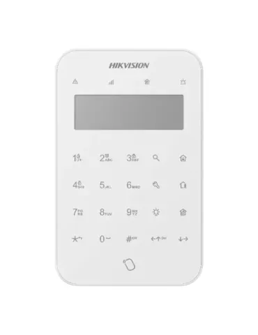 HIKVISION DS-PK1-LT-WE: Teclado LED Inalámbrico Avanzado