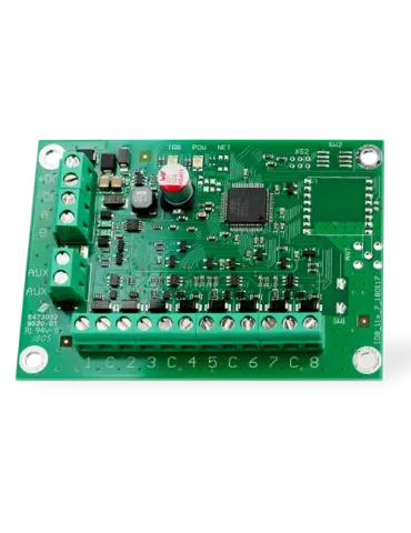 TRIKDIS EX-iO8: Ocho Contactos Configurables Rápidos