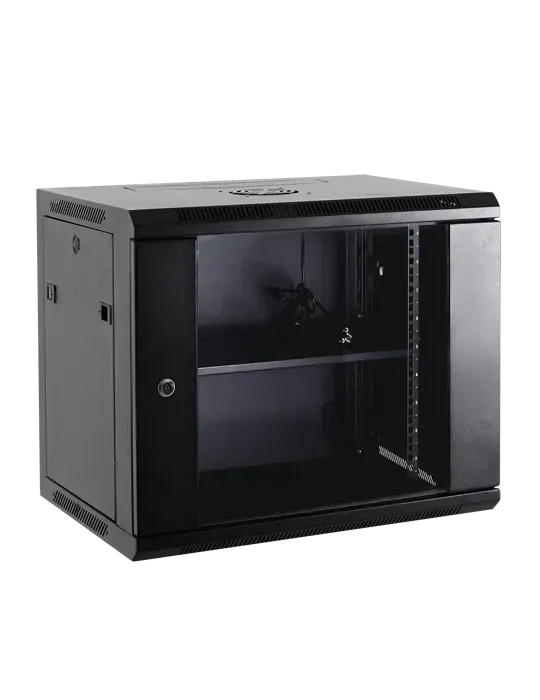 Armario Rack MCi 9U: Soporte Seguro para Instalación en Pared