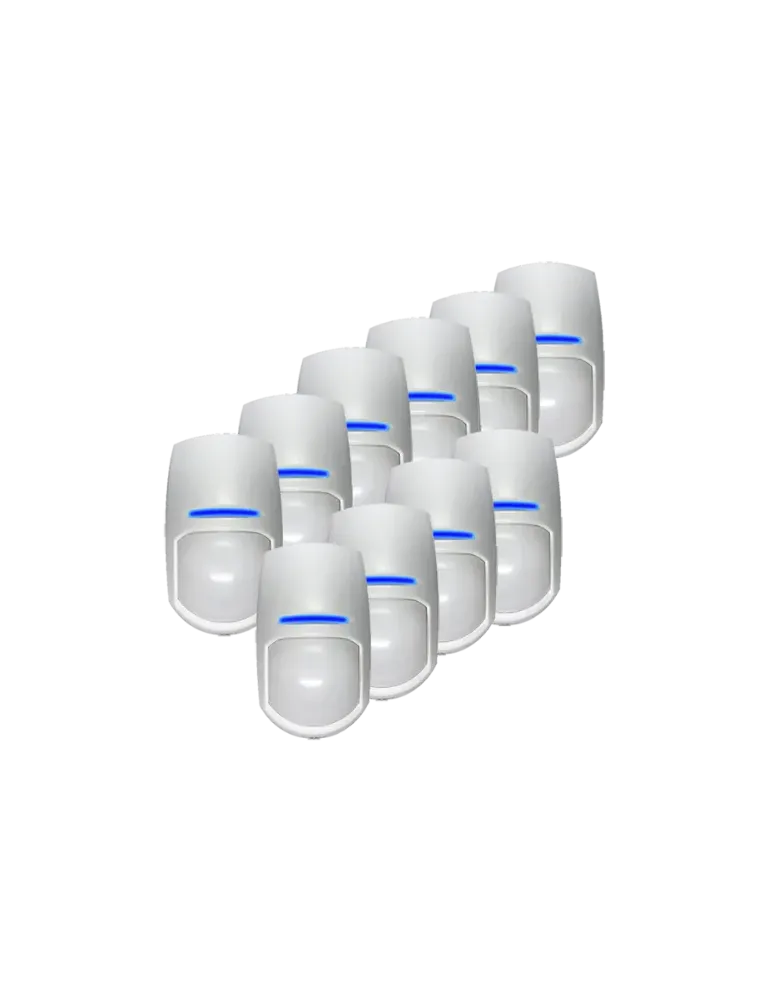 Pyronix - Pack de 10 detectores interior - Función AND/OR - Certificad