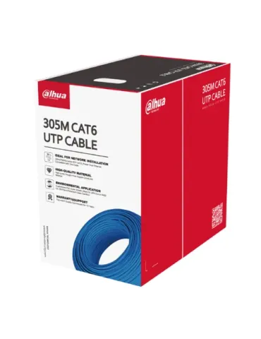 DAHUA PFM923I-6UN-C: Cable UTP CAT6 de Alta Calidad