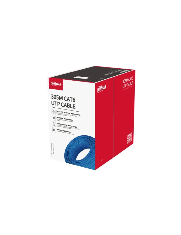 DAHUA PFM923I-6UN-C: Cable UTP CAT6 de Alta Calidad