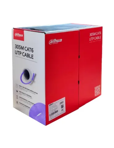 DAHUA PFM923I-6UN-CC: Cable UTP CAT6 seguro y eficiente