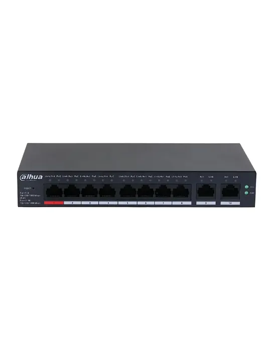 Switch Dahua CS4010-8GT-110: Gestión PoE en la Nube