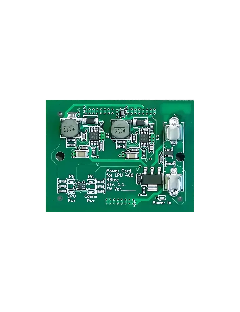 RBTEC RB-LPU400PO: Placa de Gestión de Alimentación Eficiente