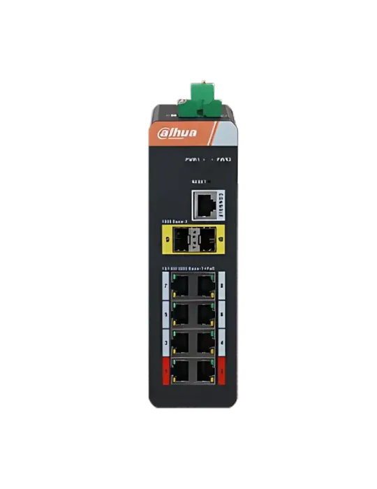DAHUA IS4210-8GT-120: Switch Gigabit PoE de Larga Distancia