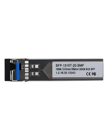 DAHUA SFP-1310T-20-SMF: Módulo de Fibra Monomodo de 20 km