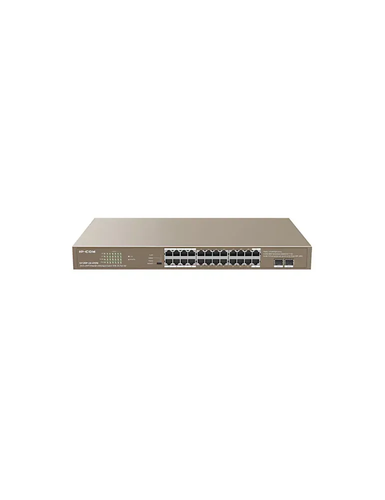 Switch IP-COM G1126P-24-410W: Eficiencia y Potencia