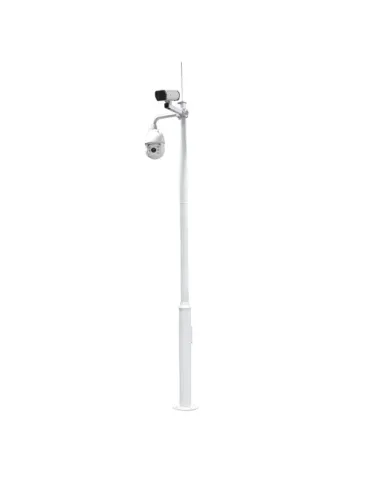 KIT-BACULO-40-BLANCO: Soporte Altura 4m para CCTV
