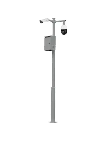 Báculo para CCTV MCi de 4m - Resistencia y seguridad