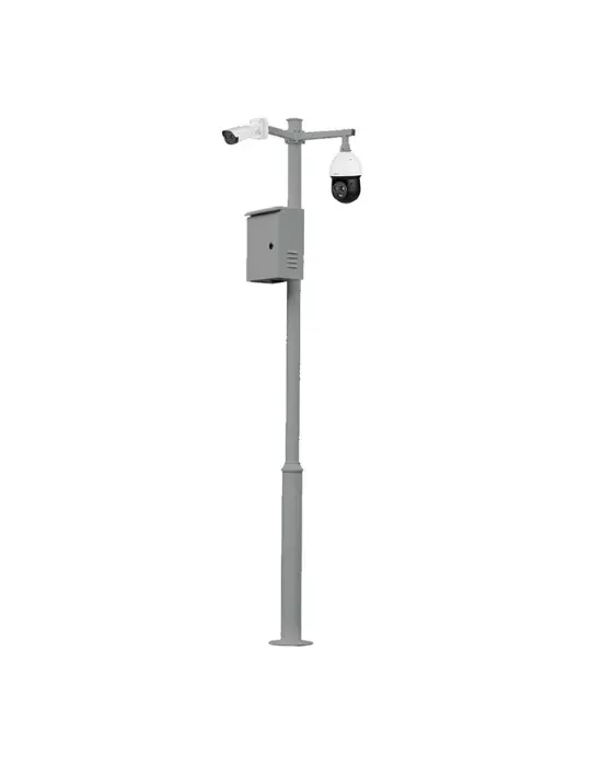 Báculo para CCTV MCi de 4m - Resistencia y seguridad