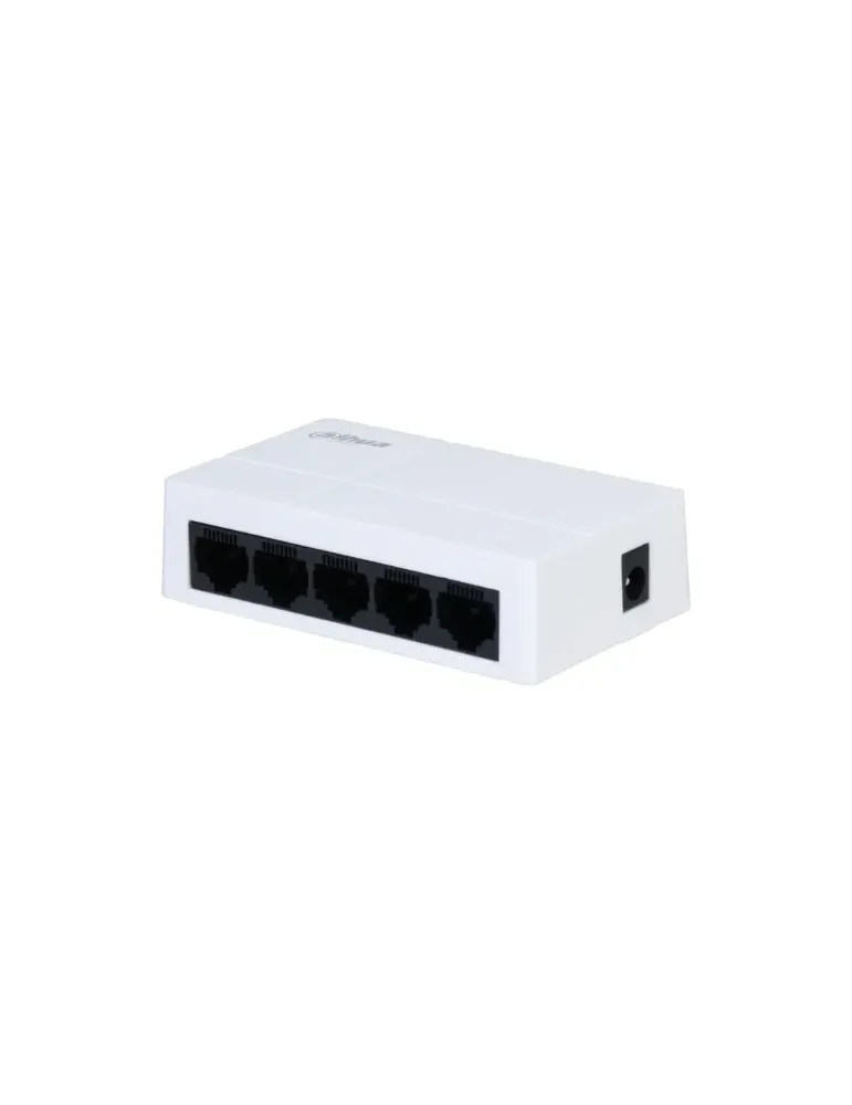 Switch DAHUA PFS3005-5GT-L-V2: Redes Eficientes y Fiables