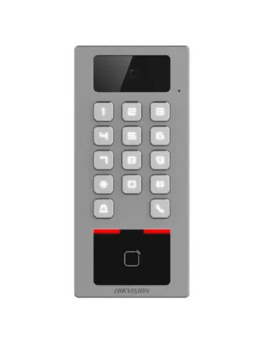HIKVISION DS-K1T502DBWX-C: Control de Acceso y Videoportero