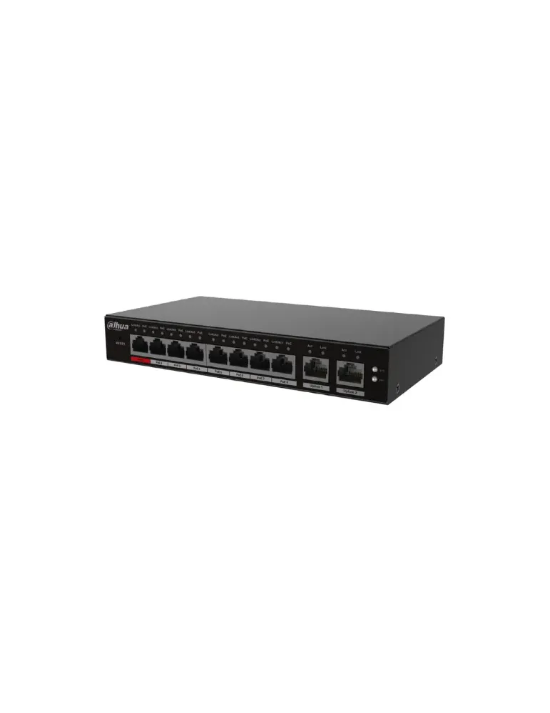 DAHUA S4100-8ET2GT-96-C: Gestión Remota y Conectividad Avanzada