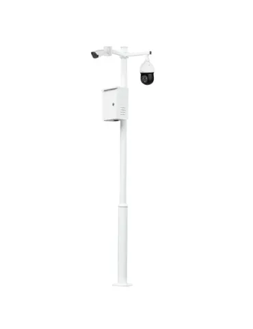KIT Baculo 45 Blanco para Instalaciones de Videovigilancia
